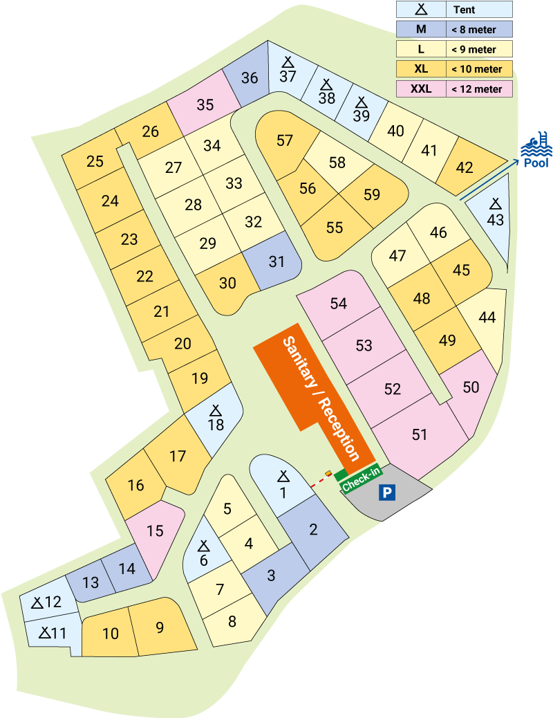 Parking Spaces Goodlife Camping Hartberg